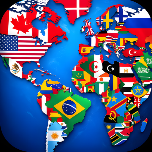 World Map & Countries icon