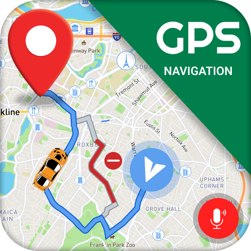 GPS Maps Voice Navigation App icon
