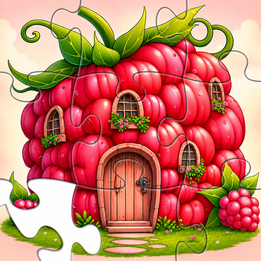 Whimsical House Jigsaw icon