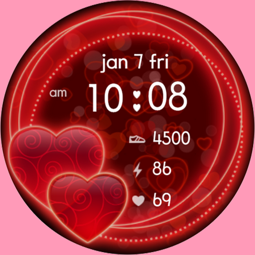 Sweet Hearts Watch Face icon