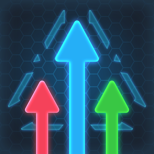 Neon Lines: Tap & Clear icon