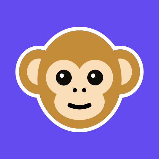 Monkey - make new friends icon