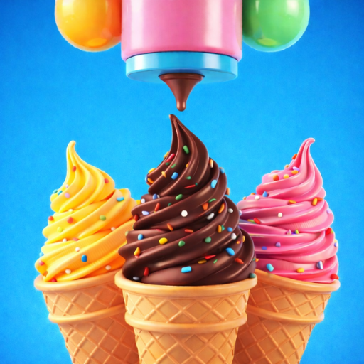 Ice Cream Shop Games for Kids icon