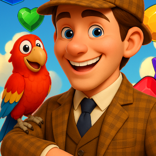 Sherlock Holmes Mystery Match3 icon