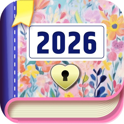 Diary with Lock: Diary Journal icon