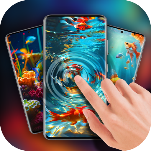 Ripple & 3D Live Wallpaper icon