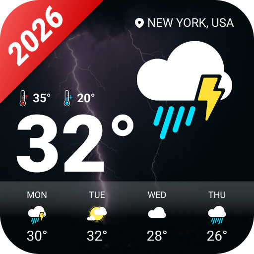 9Weather: Weather forecast icon