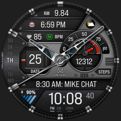 MD335 Hybrid watch face icon
