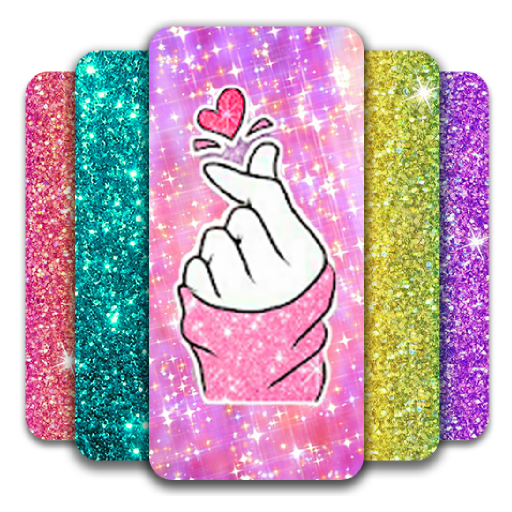 Glitter Wallpaper: Theme, Icon icon