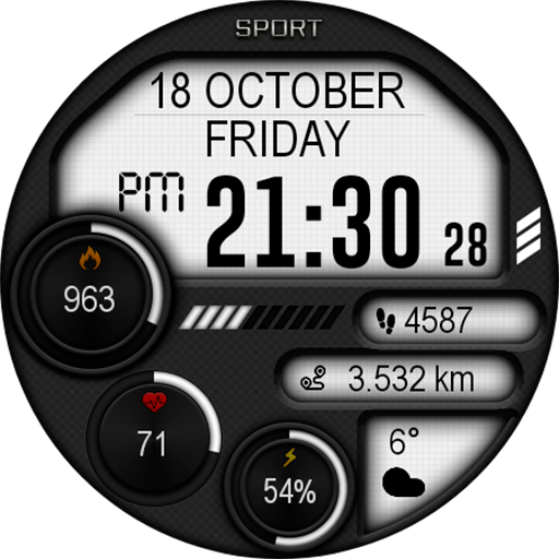 Digital Iwasa Watch Face icon