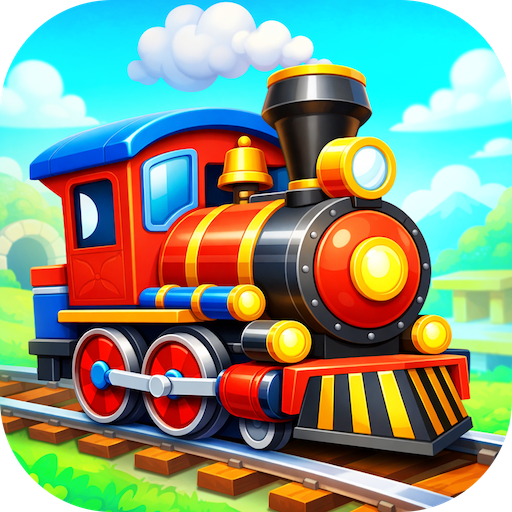Train Station Game for Kids icon